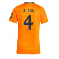 Maglie da calcio Real Madrid David Alaba #4 Seconda Maglia Femminile 2024-25 Manica Corta